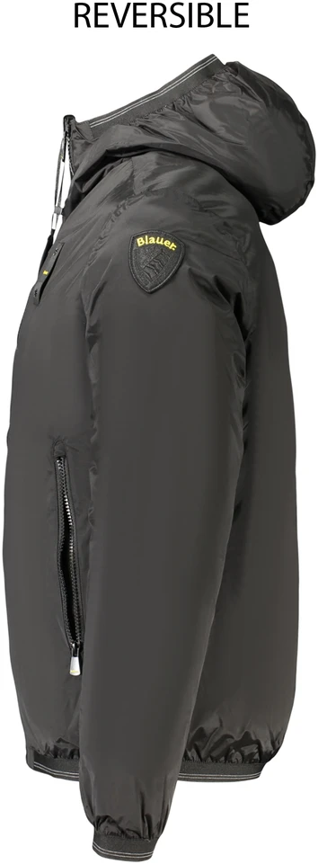 Striukė BLAUER APPAREL 26WBLUC06311_NE999FA (vyrams), juoda