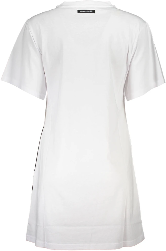 Suknelė CAVALLI CLASS QXT10AJD060_2BF406B_BIANCO0005 (moterims), balta