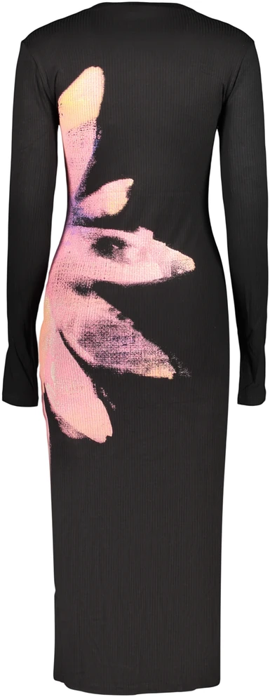 Suknelė DESIGUAL 26WWVK25SEVILLA_NE2000 (moterims), juoda