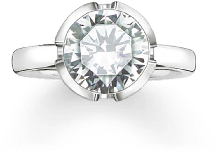 Biżuteria THOMAS SABO 036-051-14-54. Pierścionek, Kolor sidabrinė. Kobieta.