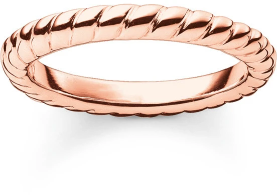 Biżuteria THOMAS SABO TR19784151248. Pierścionek, Kolor rožinė auksinė. Kobieta.