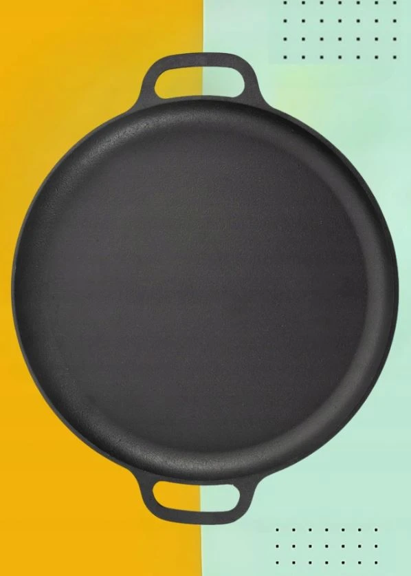 Big Jeff Plokščia ketaus keptuvė 30 cm