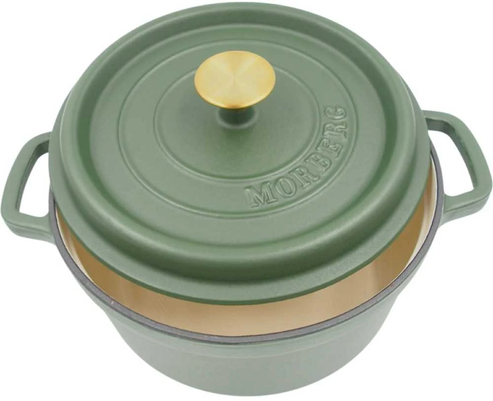 MORBERG x ÅHLÉNS emaliuotas ketaus puodas 5.2 L