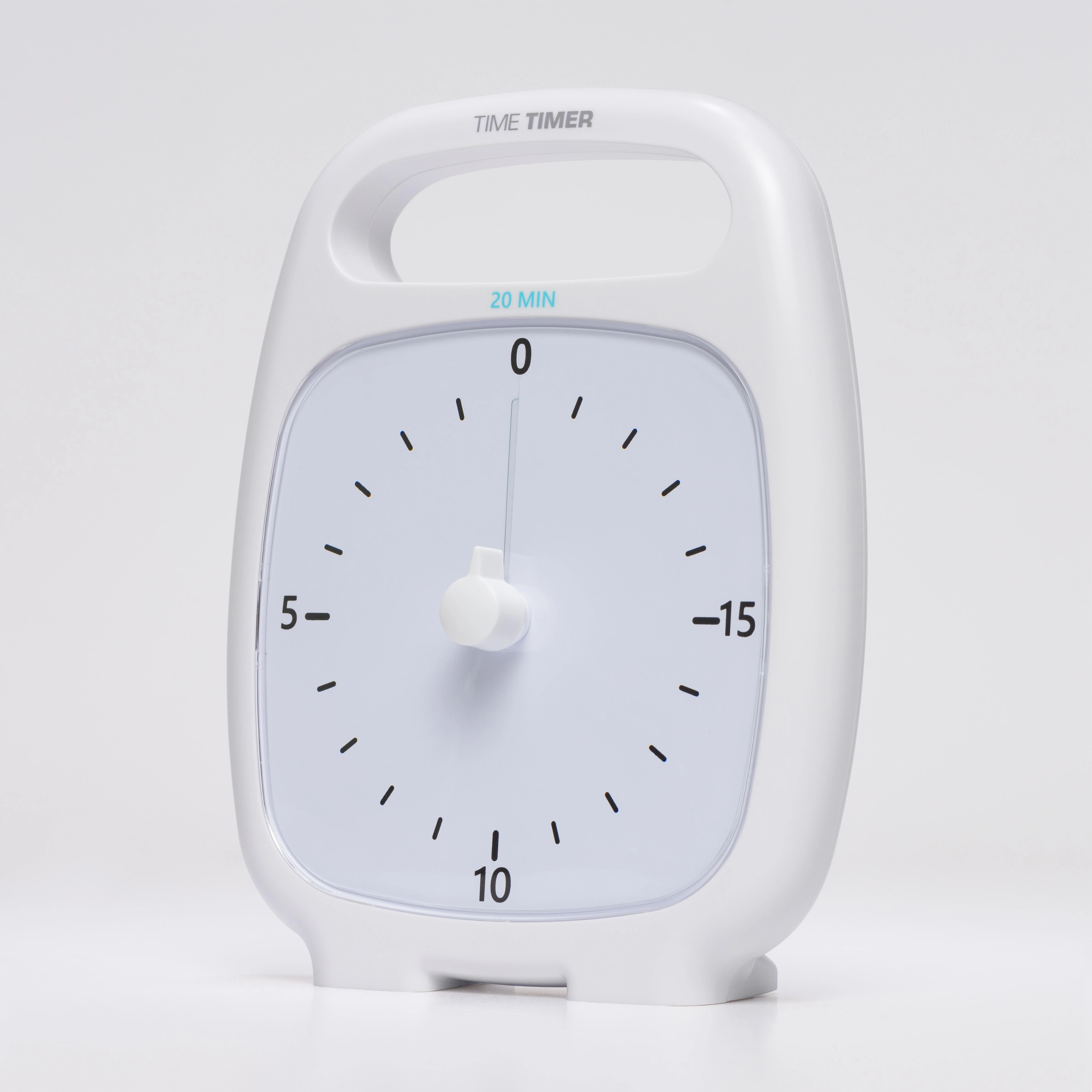 Dėlionė Laikmatis / atgalinio skaičiavimo laikrodis - Time Timer PLUS 20 min, Baltas (14x18 cm), JAC5033