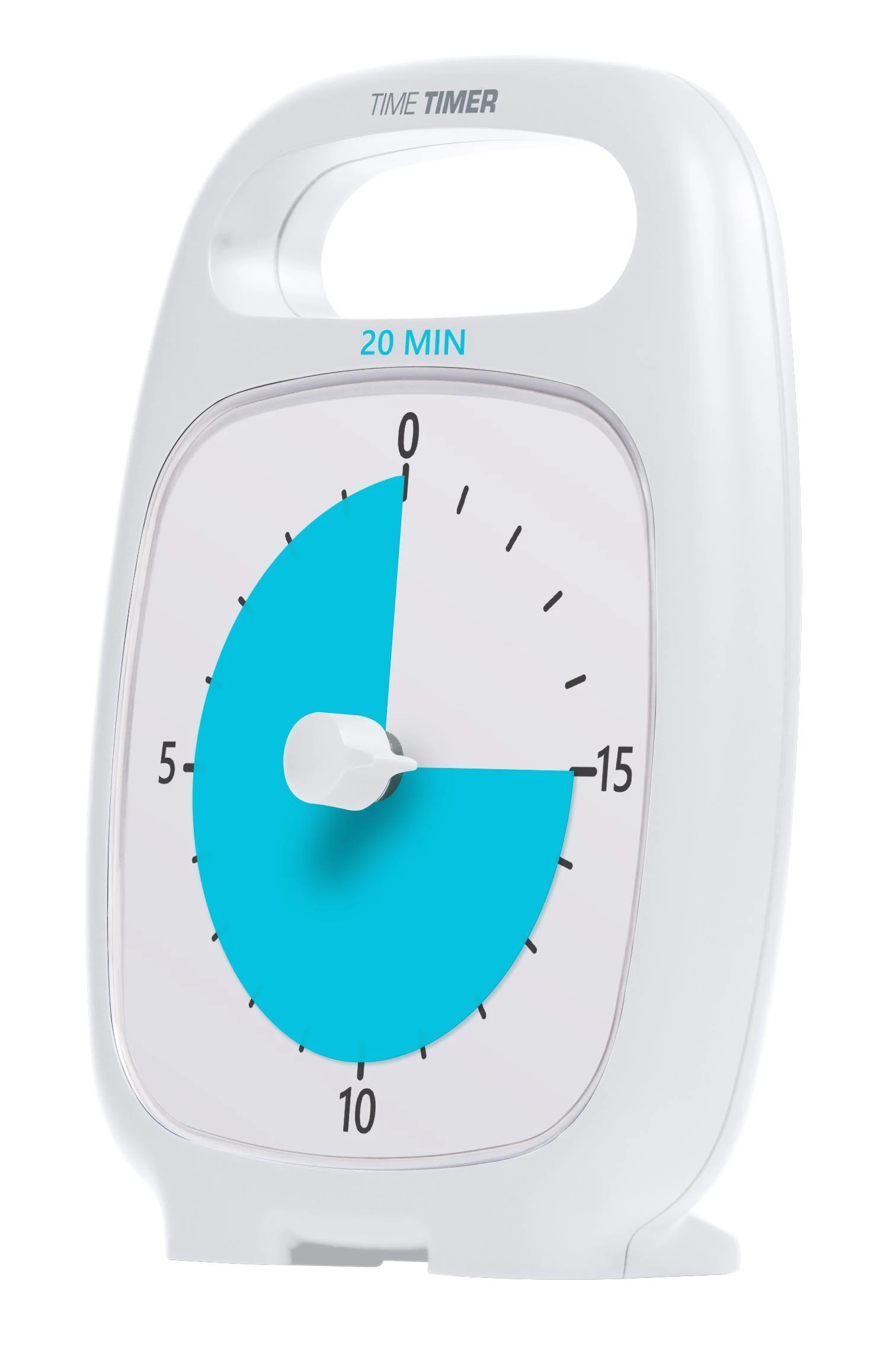 Dėlionė Laikmatis / atgalinio skaičiavimo laikrodis - Time Timer PLUS 20 min, Baltas (14x18 cm), JAC5033