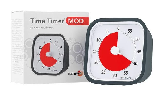 Dėlionė Laikmatis / atgalinio skaičiavimo laikrodis - Time Timer MOD, JAC5026