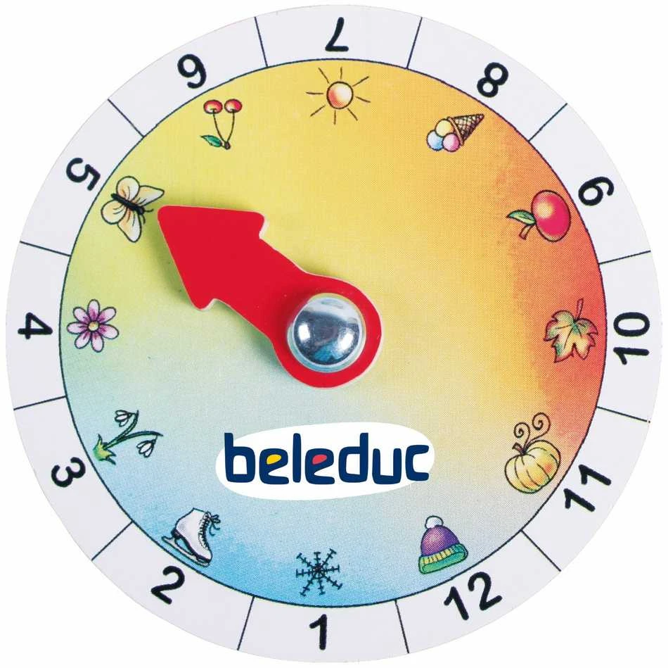 Beleduc lavinamoji priemonė - XXL medinė pažinimo dėlionė 4 metų laikai” (11011)