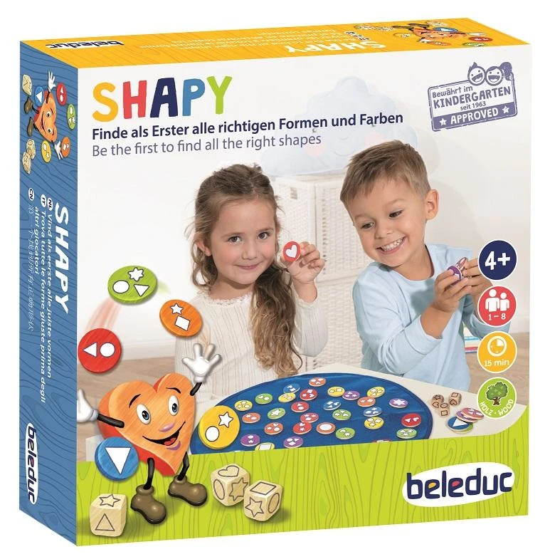 Beleduc lavinamoji priemonė - žaidimas Formos (22471)