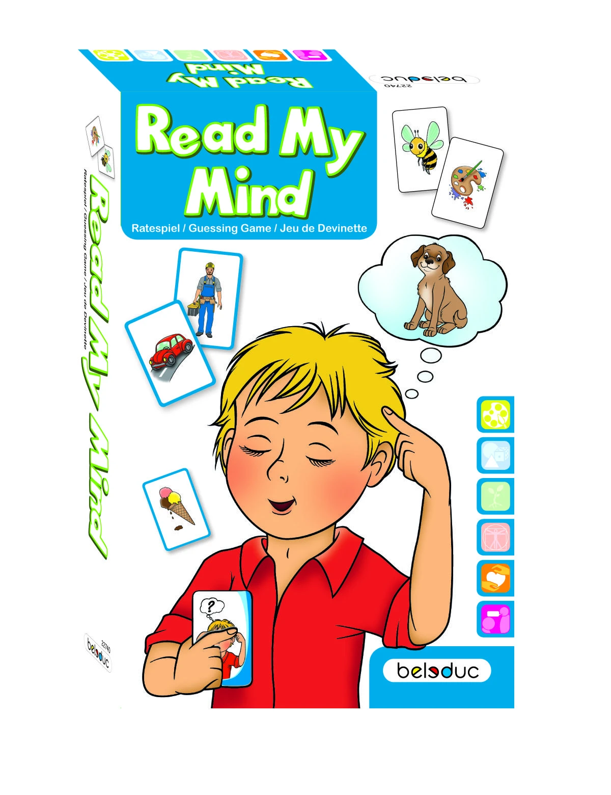 Lavinamoji priemonė - žaidimas BELEDUC Skaityk mano mintis, nuo 5 m.