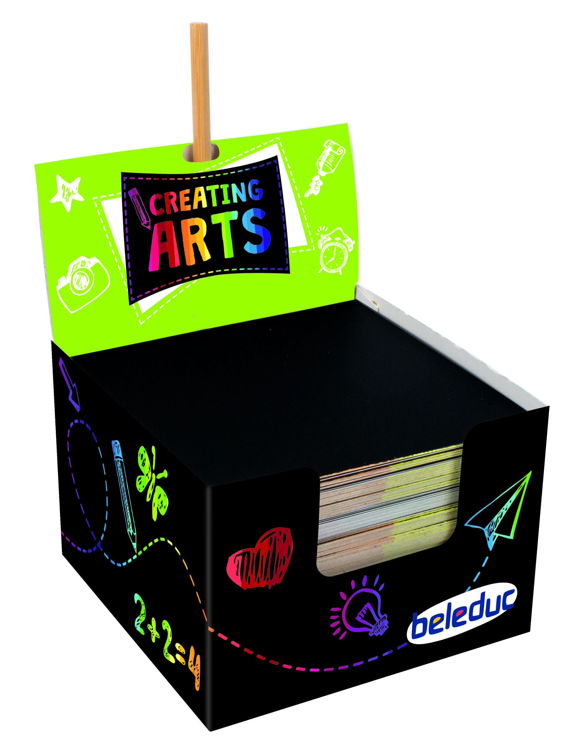 Beleduc Arts & Crafts nutrinamų lapelių rinkinys