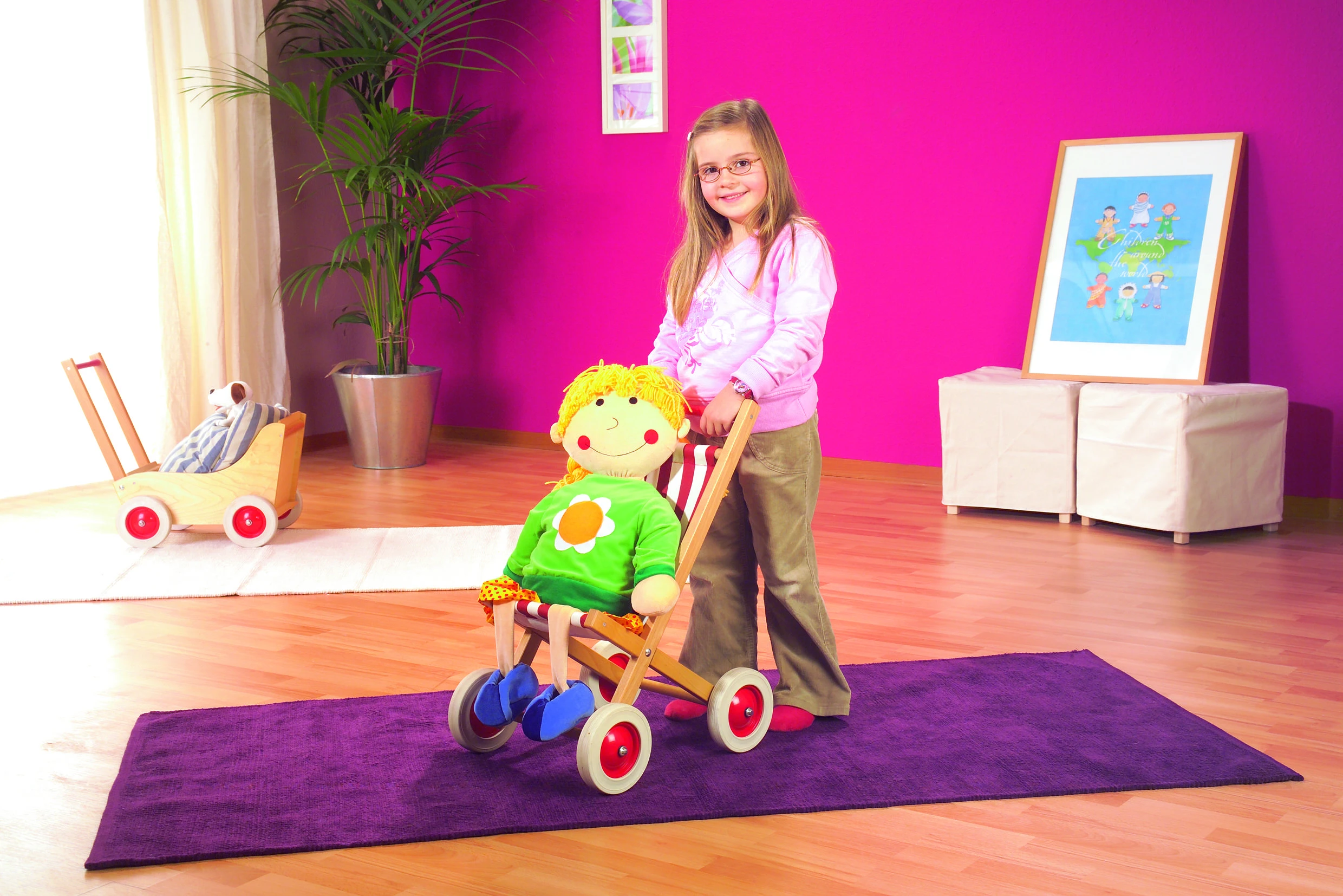 Beleduc priemonė vaidmenų žaidimui - vežimėlis Buggy (24401)