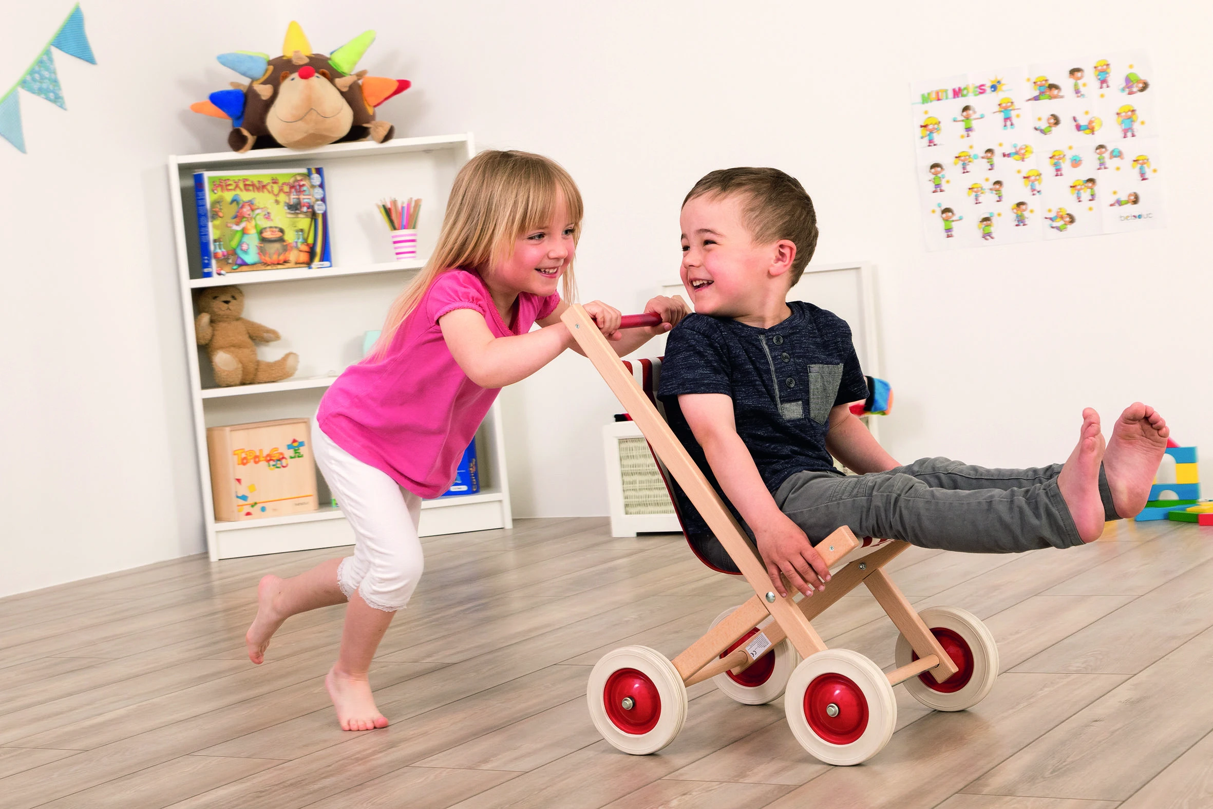 Beleduc priemonė vaidmenų žaidimui - vežimėlis Buggy (24401)