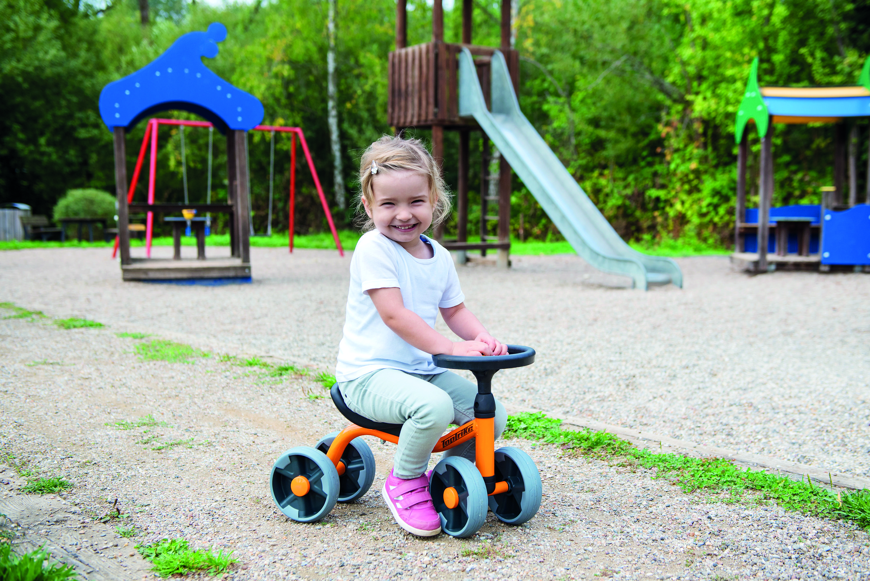 Beleduc TOP TRIKE KETURATIS SU VAIRU Mažasis vairuotojas (BL64300)