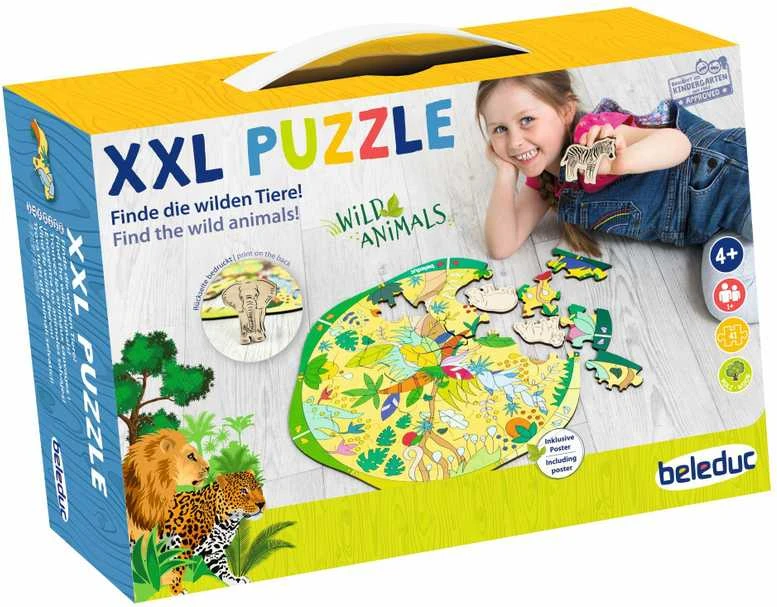 Beleduc XXL dėlionė "Gyvūnai" (11014)