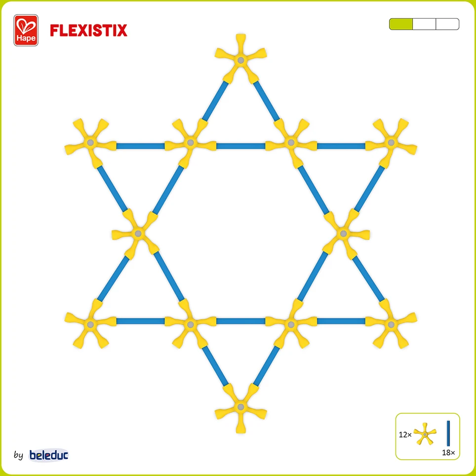 Beleduc konstruktorius "FlexiStix" (24200)