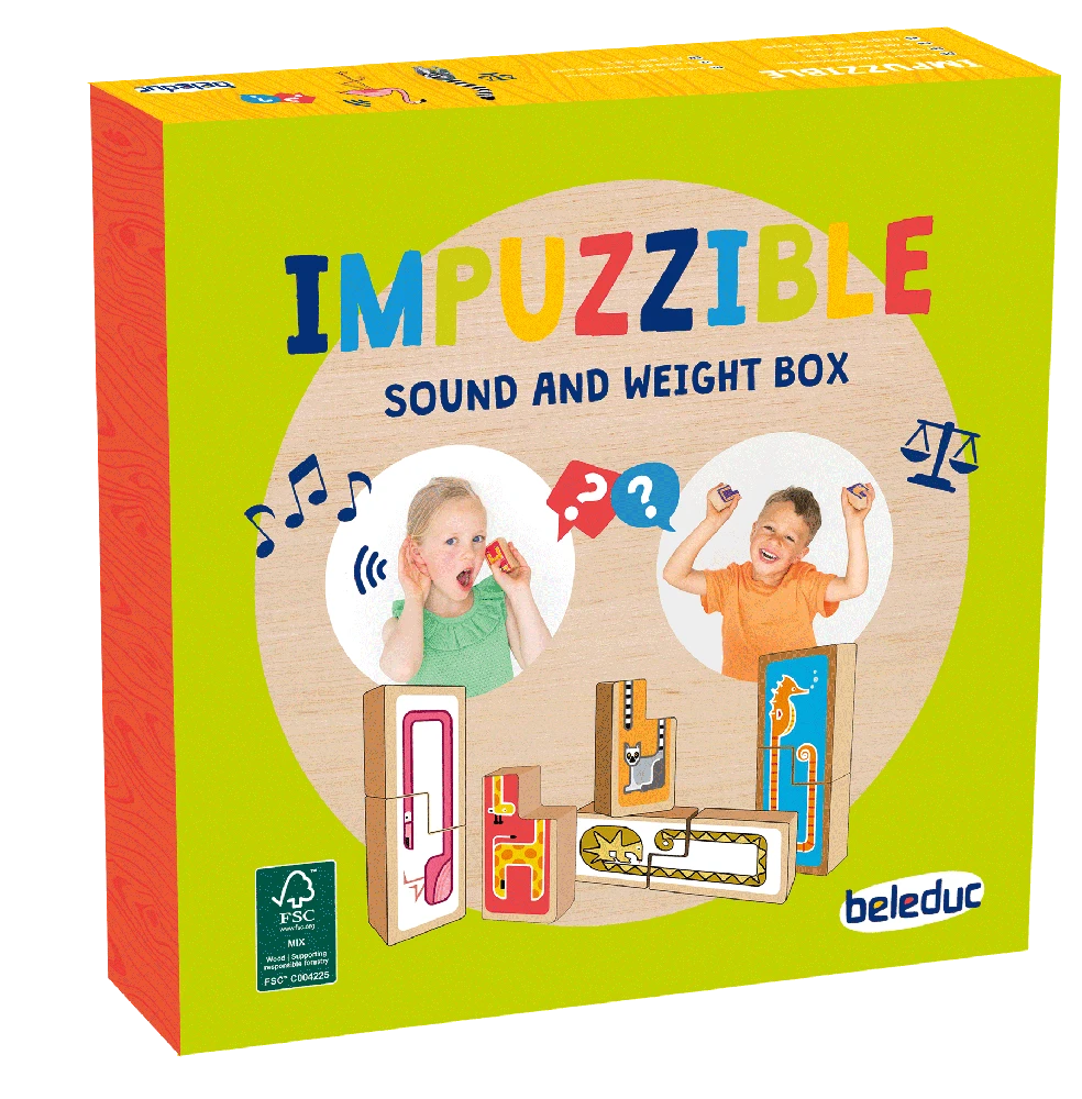 Dėlionė Beleduc lavinamasis žaidimas "IMPUZZIBLE 2 in 1" (23605)