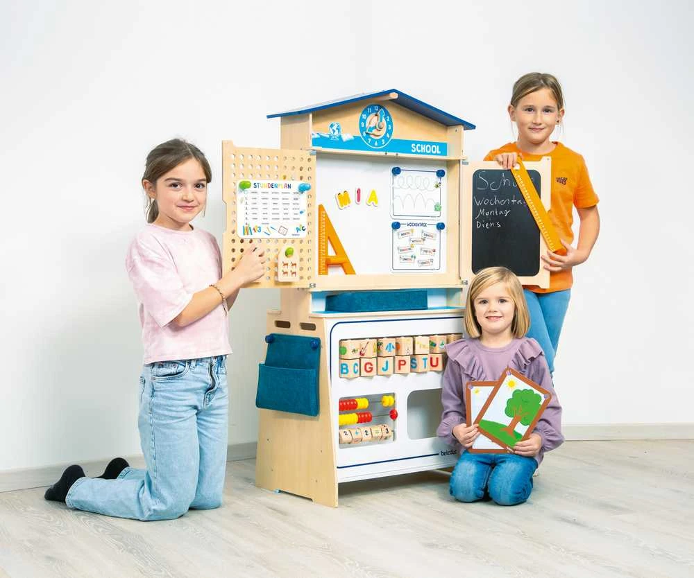 Dėlionė Beleduc rinkinys "Žaidžiame mokyklą" (24238)