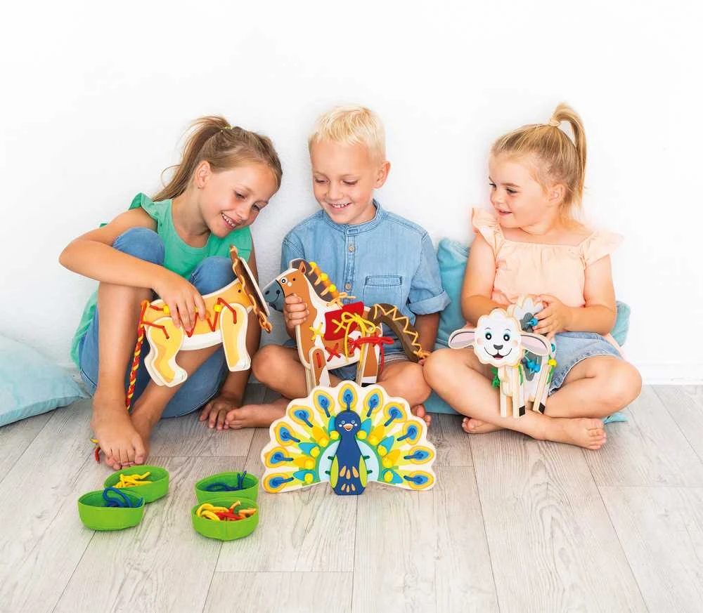 Dėlionė Beleduc Veriamieji gyvūnai, XXL rinkinys (24202)