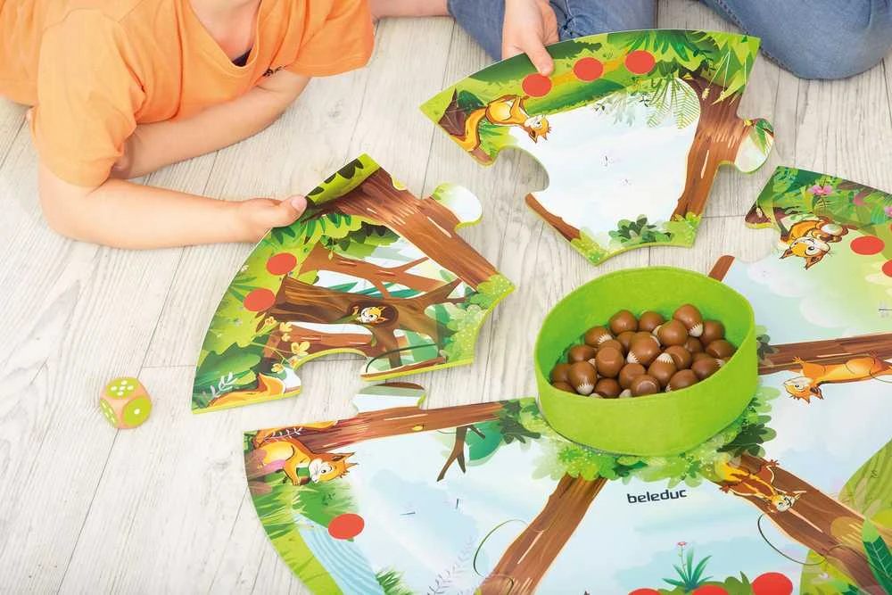 Dėlionė Beleduc žaidimas Nuki & Nuts (25586)