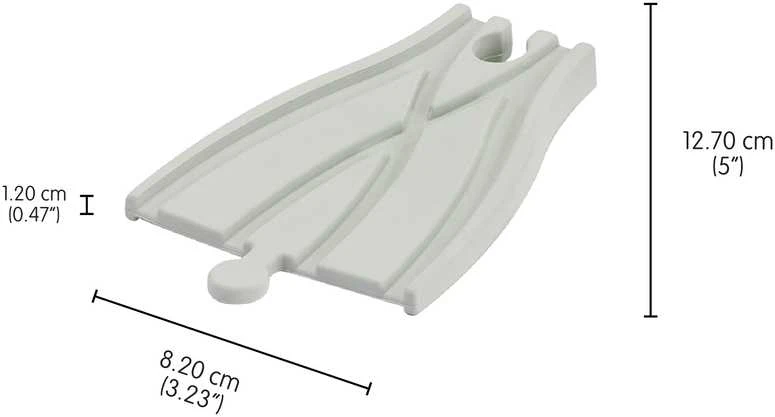 PlanToys guminių Kelių & Bėgių papildymo rinkinys "Jungtys" (6327)