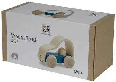 Dėlionė PlanToys žaislas - Sunkvežimis Vroom (PT5727)