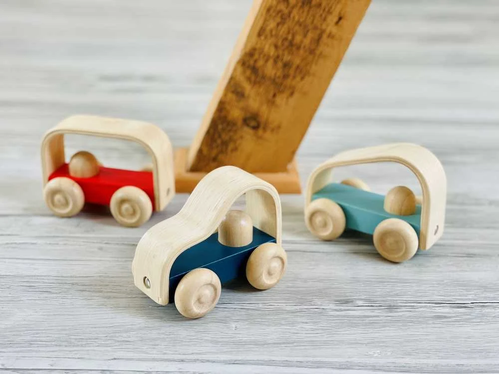 Dėlionė PlanToys žaislas - Sunkvežimis Vroom (PT5727)