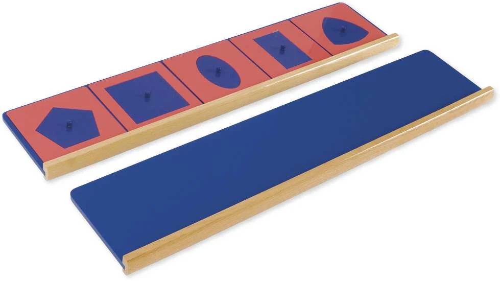 Dėlionė TimeTEX 2 stovai Metalinėms Geometrinėms figūroms "Montessori Premium" (TT94321)
