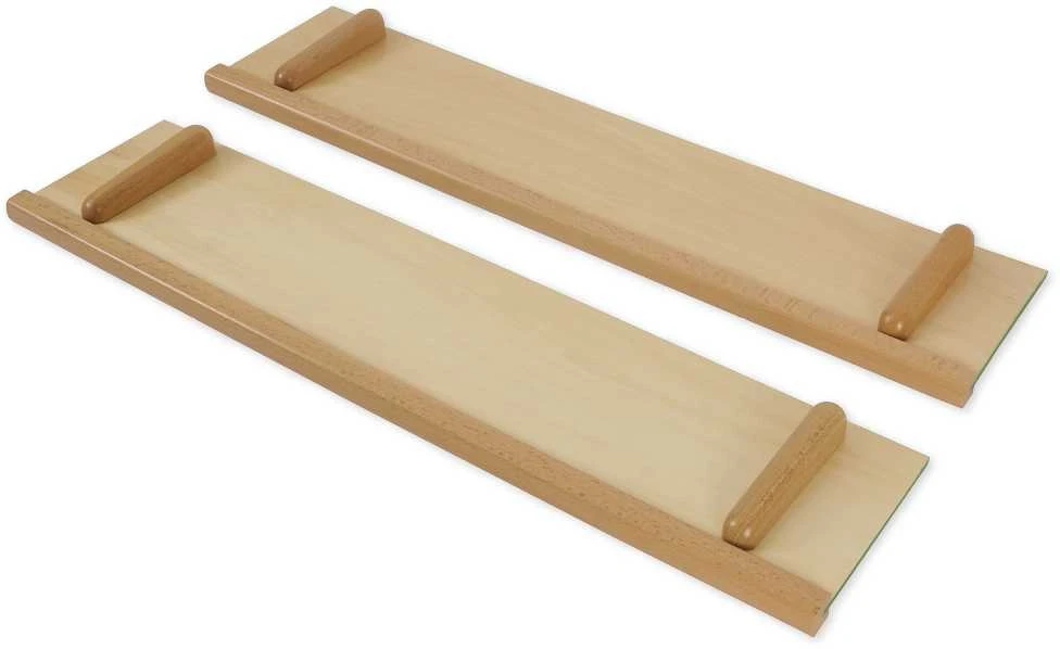 Dėlionė TimeTEX 2 stovai, skirti Metalinių Skritulių - trupmenų rinkiniui "Montessori Premium" (TT94497)