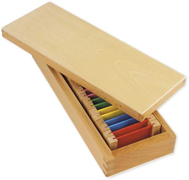 Dėlionė TimeTEX Antroji Spalvų lentelių dėžutė, 11 porų "Montessori Premium" (TT94208)