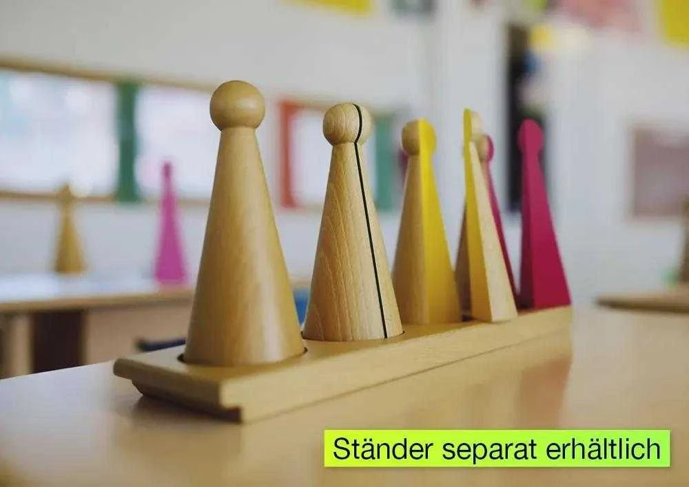 TimeTEX Didelės trupmenų figūrėlės "Montessori Premium" (TT94492)