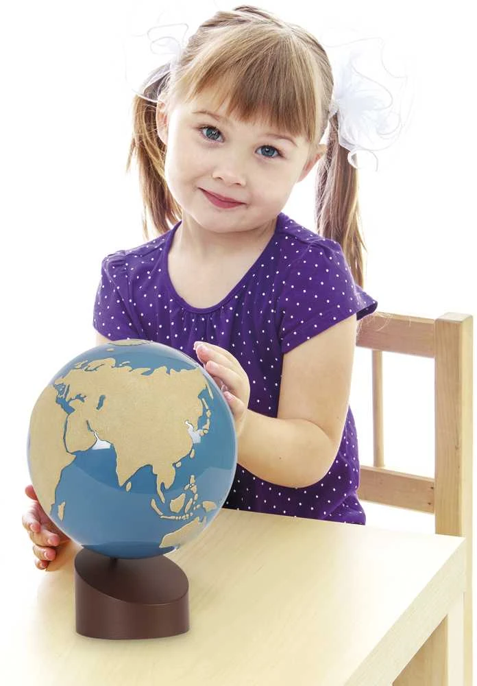 TimeTEX Gaublys Žemė ir Vanduo, su šiurkščiu popieriumi "Montessori Premium" (TT94710)