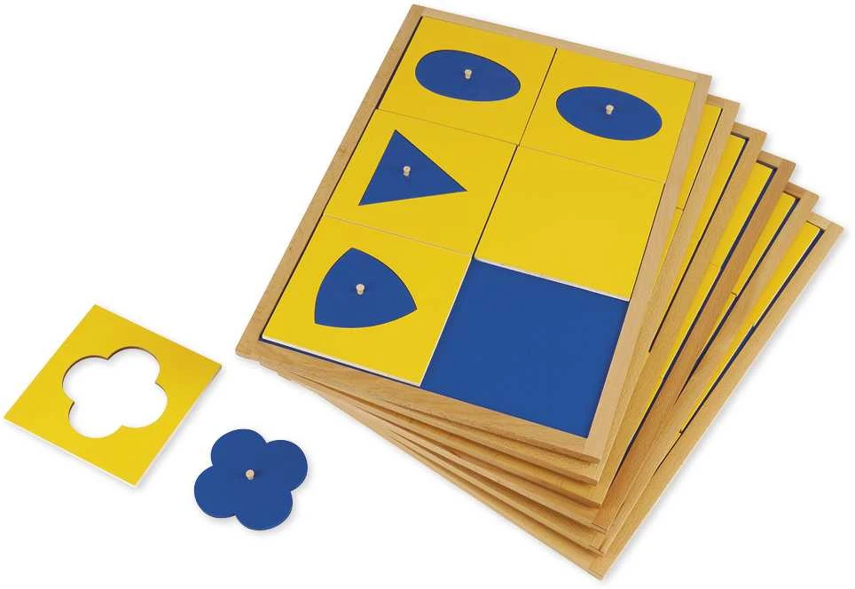 Dėlionė TimeTEX Geometrijos spintelė su stalčiais "Montessori Premium" (TT94261)