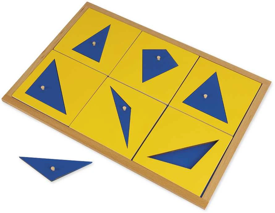 Dėlionė TimeTEX Geometrijos spintelė su stalčiais "Montessori Premium" (TT94261)