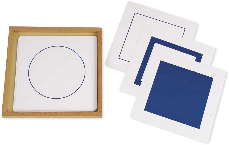 TimeTEX Geometrinių figūrų kortelės "Montessori Premium" (TT94234)