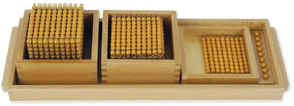 Dėlionė TimeTEX Įvadas į dešimtainę sistemą "Montessori Premium" (TT94412)