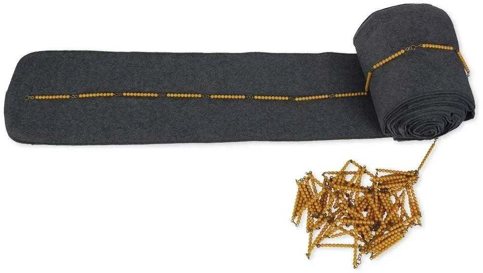 Dėlionė TimeTEX Kilimėlis, skirtas Tūkstantuko grandinėlei, 1,100 x 22.5 cm "Montessori Premium" (TT94439)