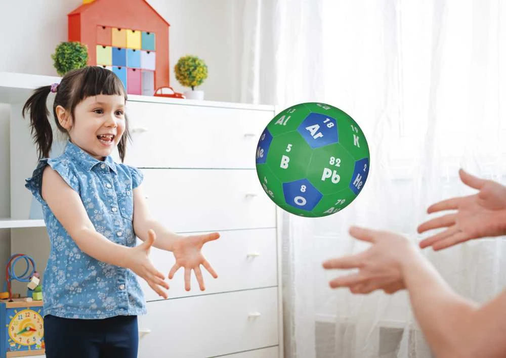 Dėlionė TimeTEX Lavinamasis žaidimas - kamuolys Pello su Periodine elementų lentele (TT93699)