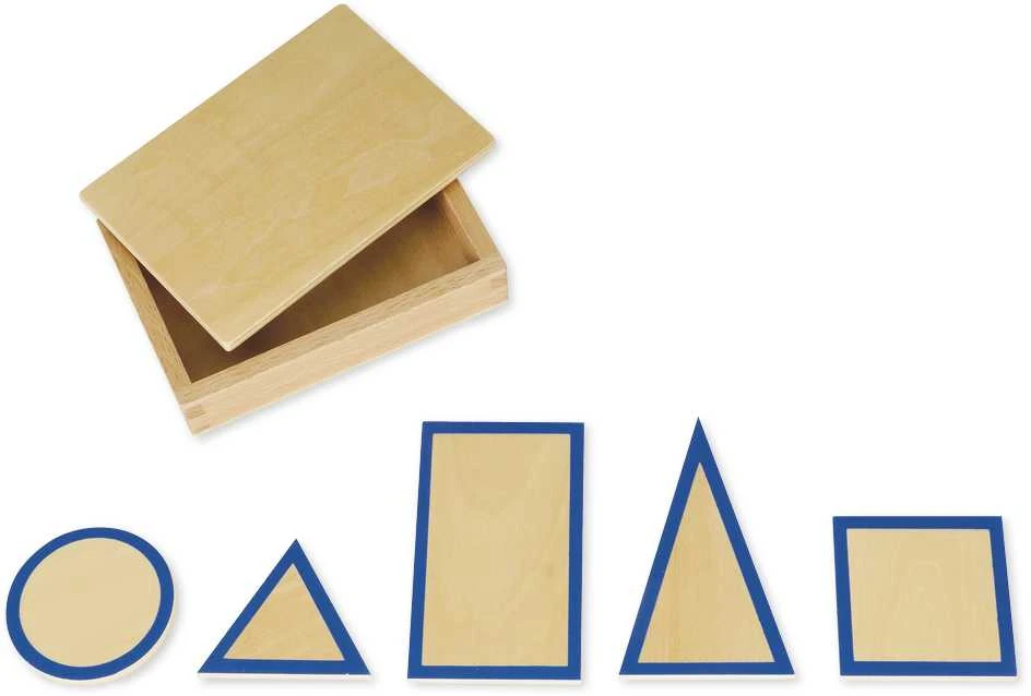 Dėlionė TimeTEX Plokščios geometrinės figūros "Montessori Premium" (TT94231)