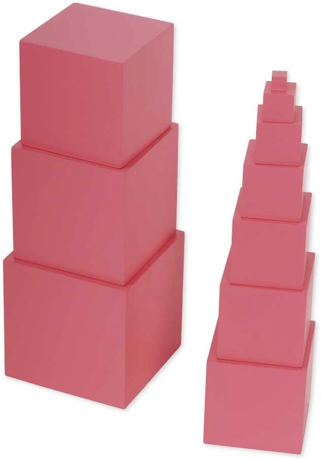 Dėlionė TimeTEX Rožinis bokštas "Montessori Premium" (TT94232)