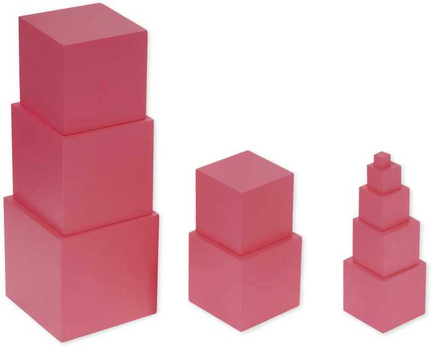 Dėlionė TimeTEX Rožinis bokštas "Montessori Premium" (TT94232)