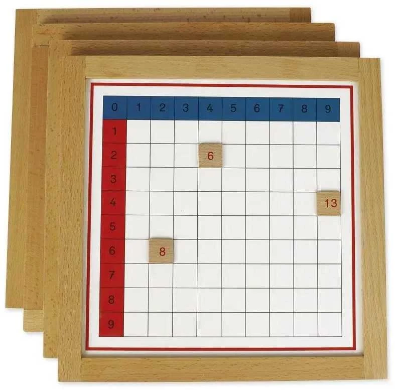 Dėlionė TimeTEX Sudėties užsiėmimų lentelės mediniame rėmelyje "Montessori Premium" (TT94440)