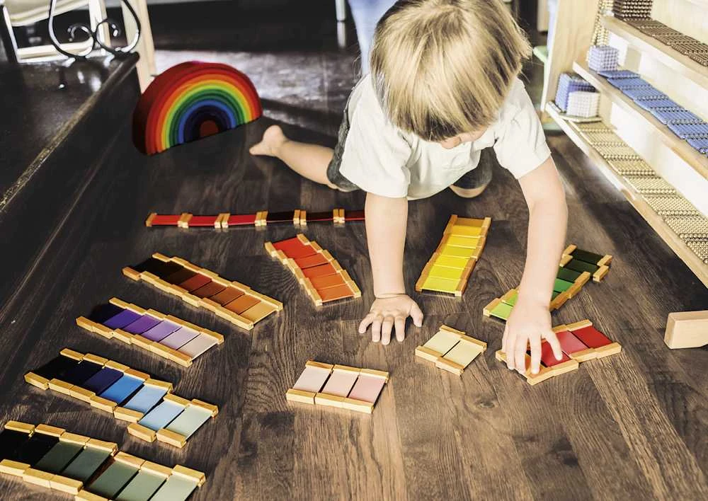 Dėlionė TimeTEX Trečioji Spalvų lentelių dėžutė, atspalviai "Montessori Premium" (TT94209)