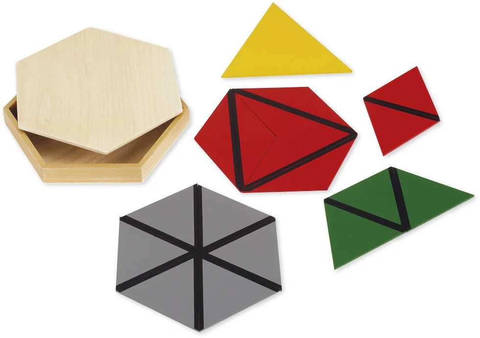 Dėlionė TimeTEX Trikampiai "Montessori Premium" (TT94265)