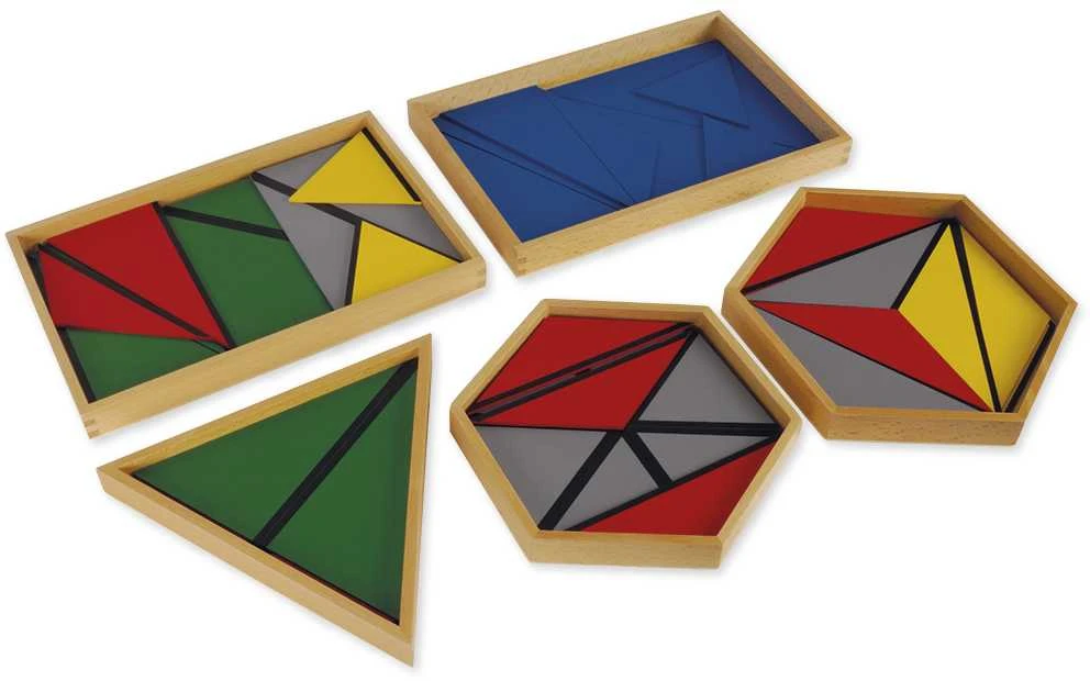 Dėlionė TimeTEX Trikampiai "Montessori Premium" (TT94265)