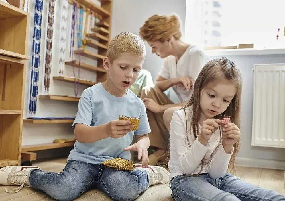 Dėlionė TimeTEX Trumpos karoliukų eilutės "Montessori Premium" (TT94461)