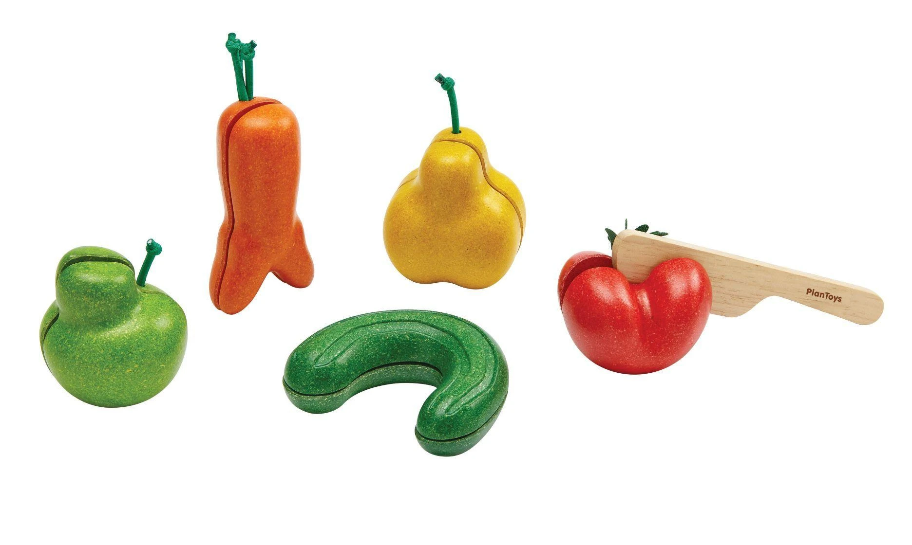Plantoys Nestandartinių daržovių / vaisių rinkinys (PT3495)