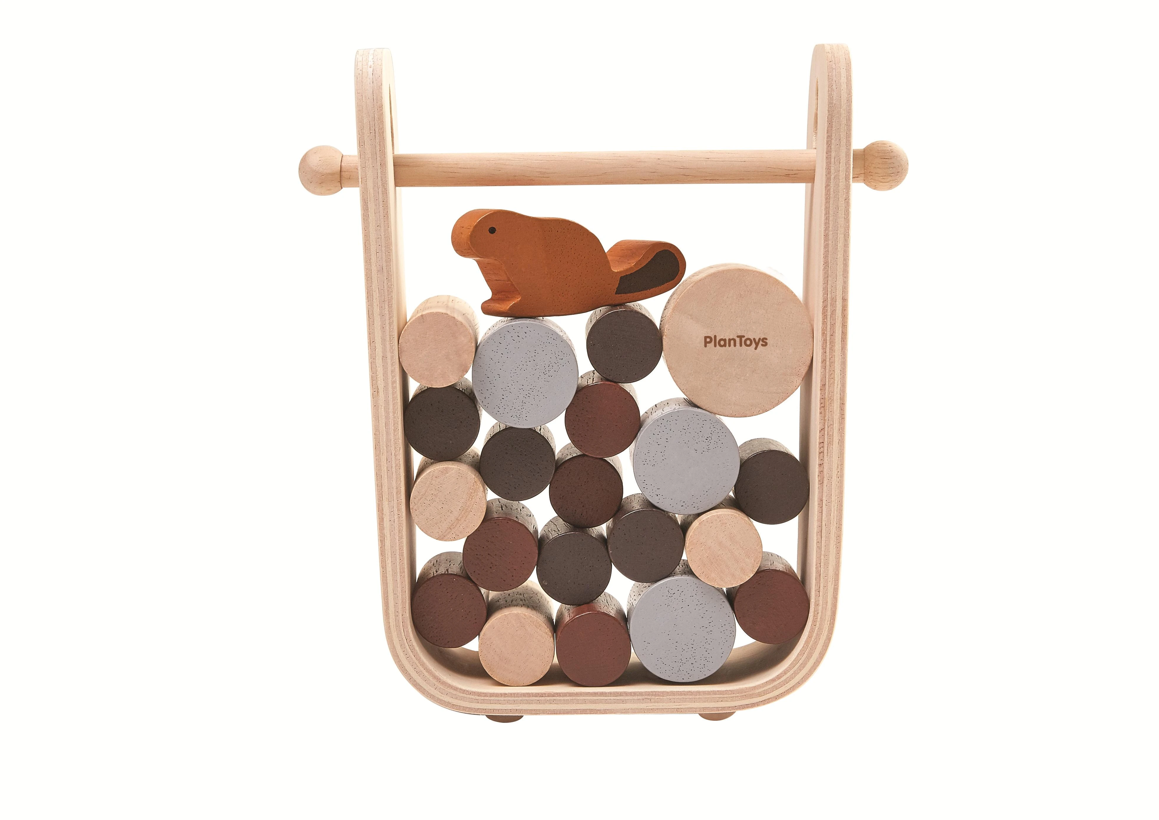 PlanToys žaidimas Rąstų sangrūda (4627)