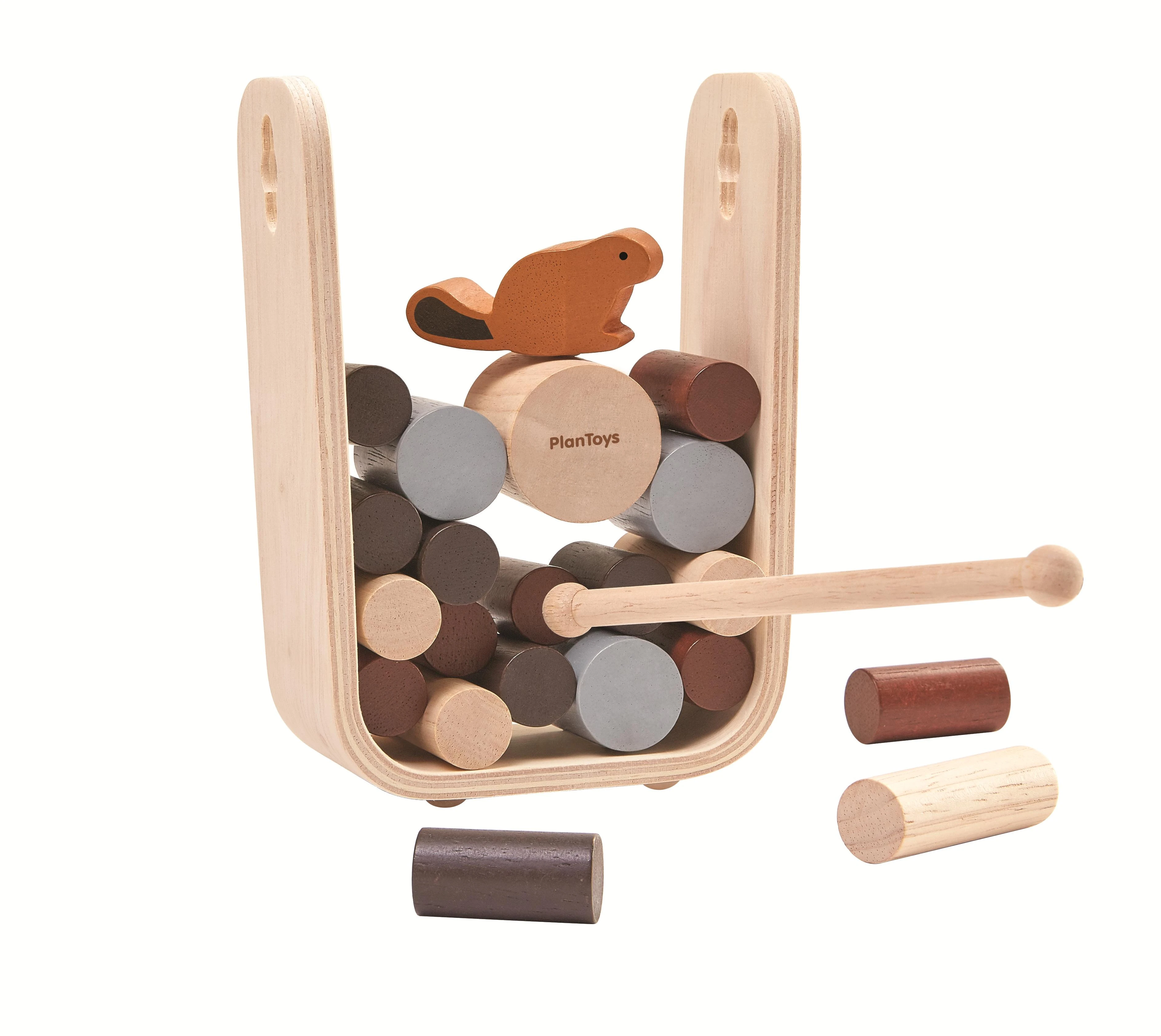 PlanToys žaidimas Rąstų sangrūda (4627)