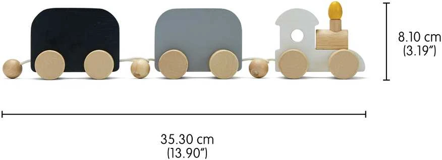 PlanToys žaislas - Šventinis traukinukas (PT5734)