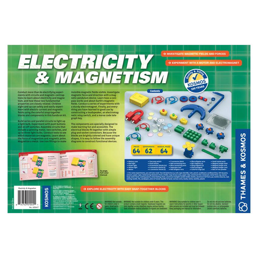 Thames Kosmos Thames &amp; Kosmos lavinamoji priemonė - rinkinys Elektra ir magnetizmas (620417)